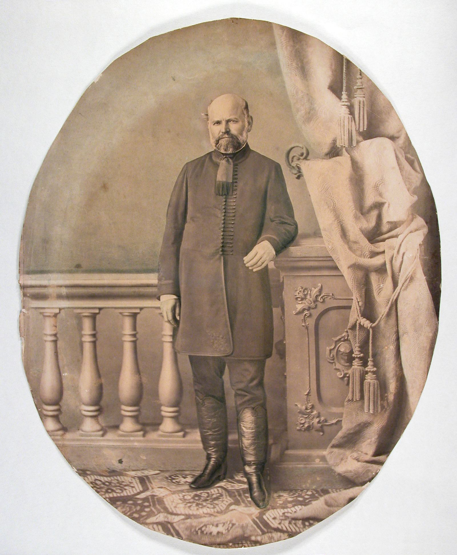 Portrait photograph of Ignaz Semmelweis in 1864