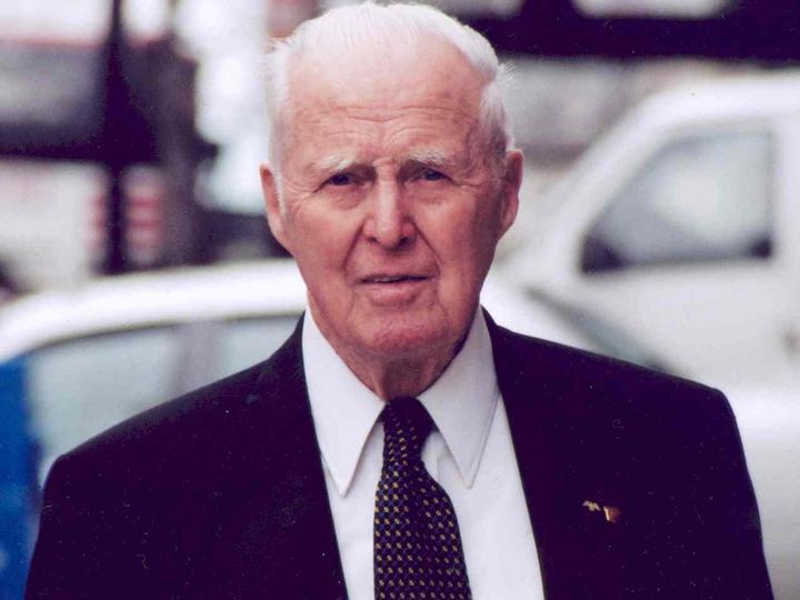 Norman Borlaug in 2004